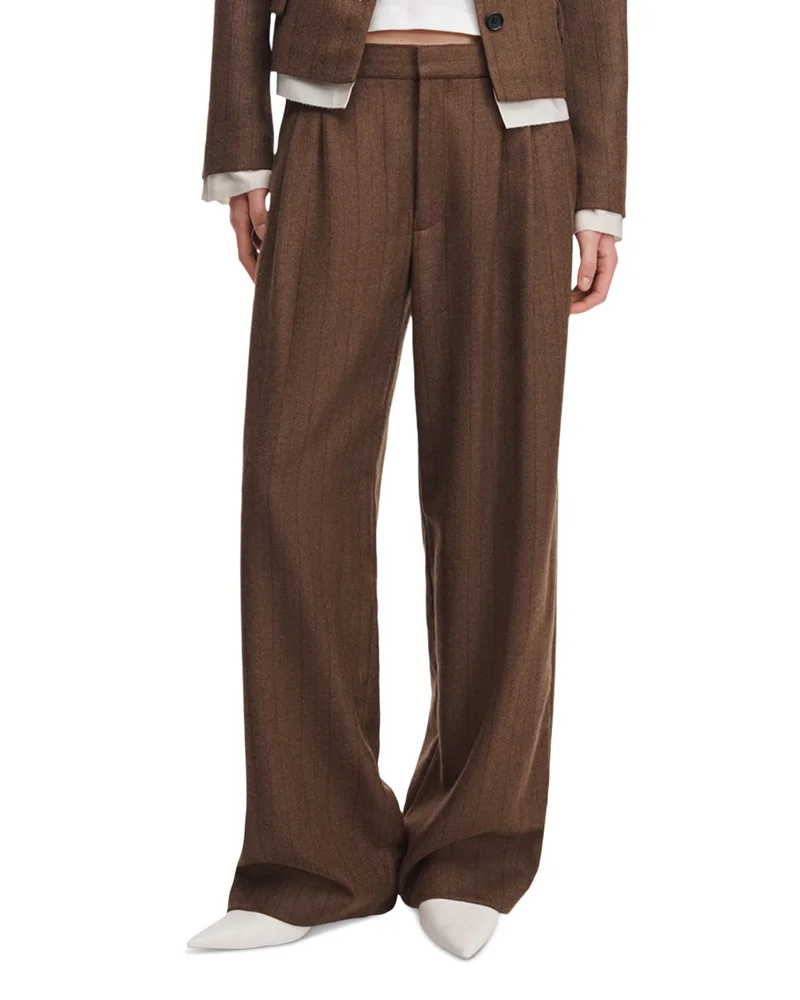 Lawrence Wool Blend Tailored Pants