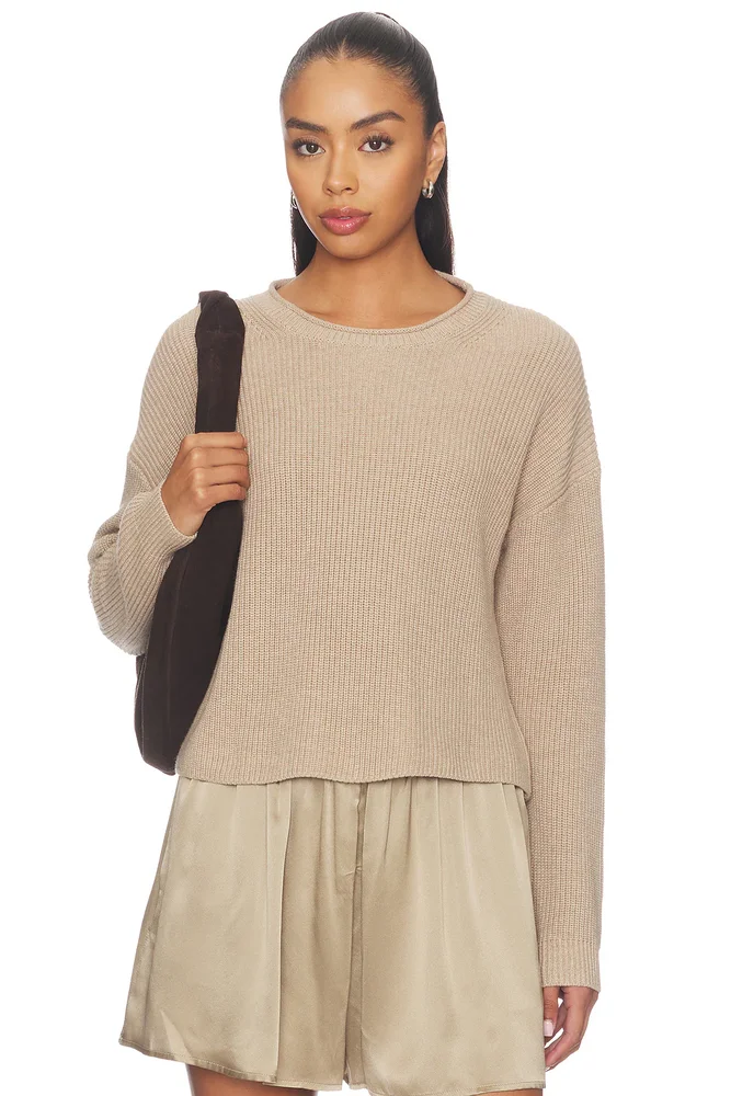 Daphne Cropped Pullover Sweater