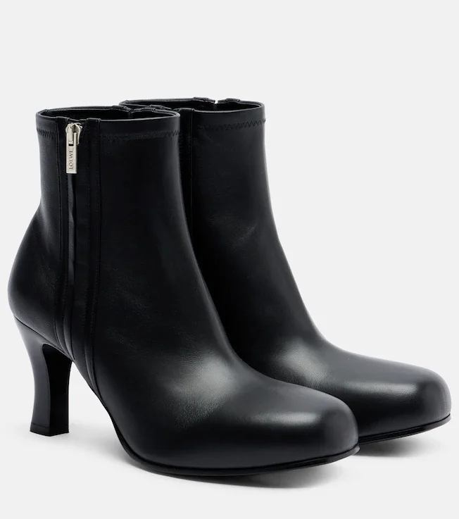 Bobine 90 leather ankle boots