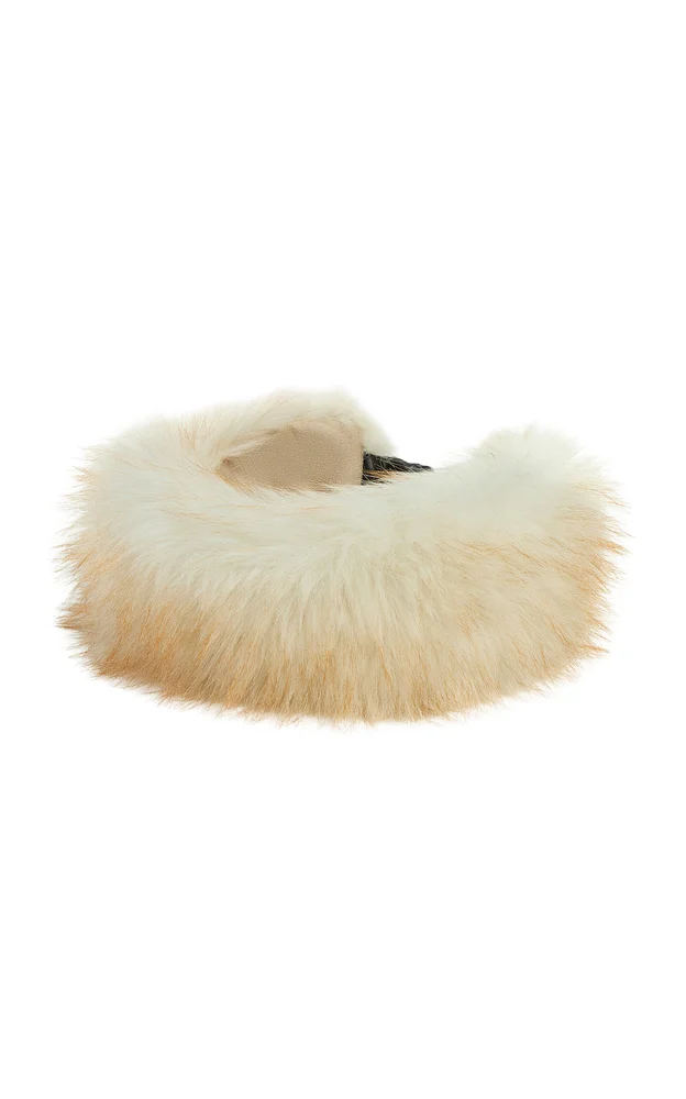 Eleni Faux Fox Fur Headband