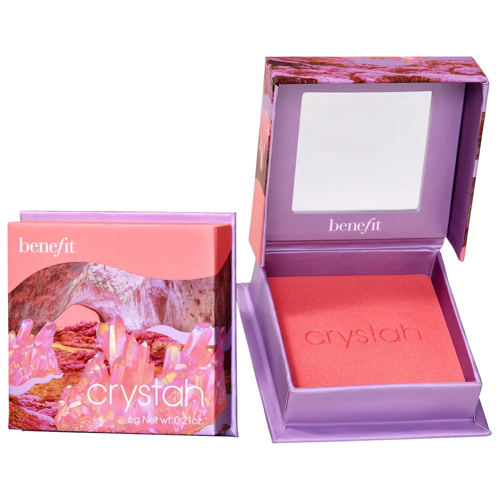 Silky-Soft Powder Blush in Crystah