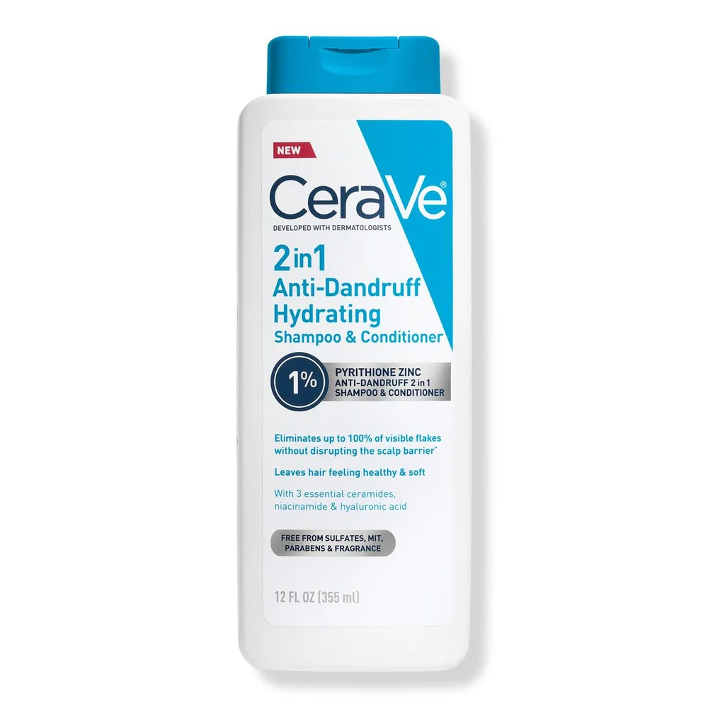 2-in-1 Anti-Dandruff Hydrating Shampoo and Conditioner