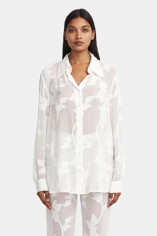 Apollo Shirt White Lily