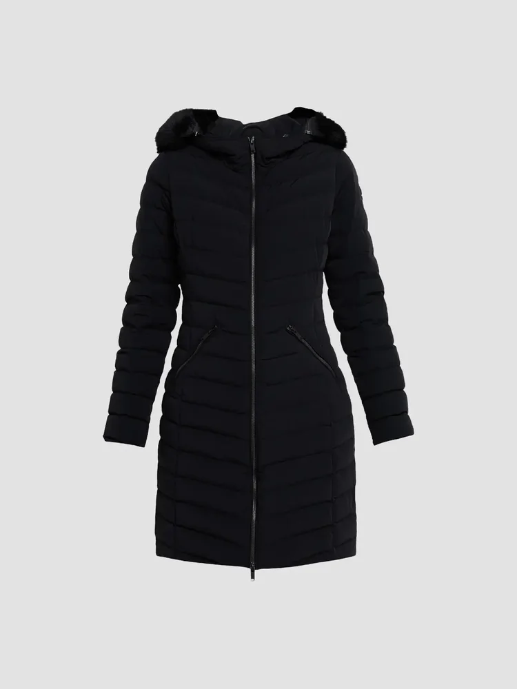 Andesite Shearling & Down Parka