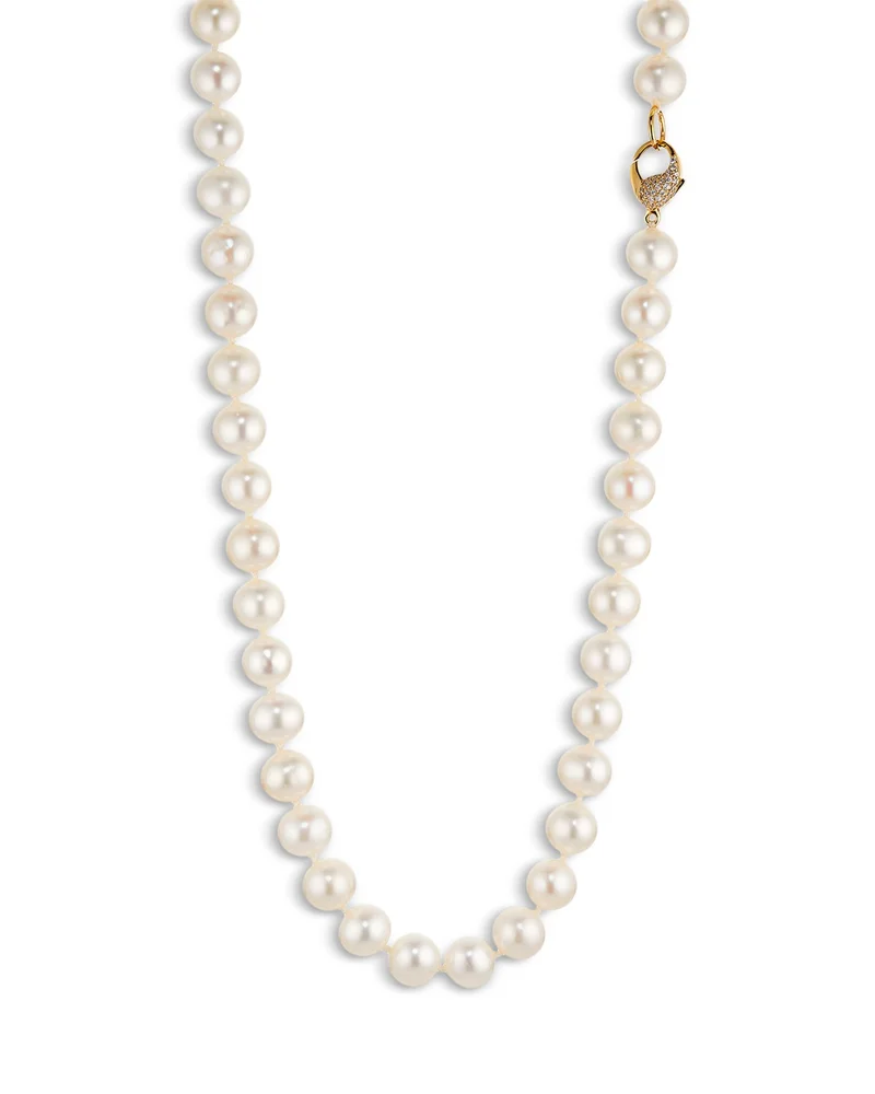 Cultured Freshwater Pearl Strand Necklace, 16"