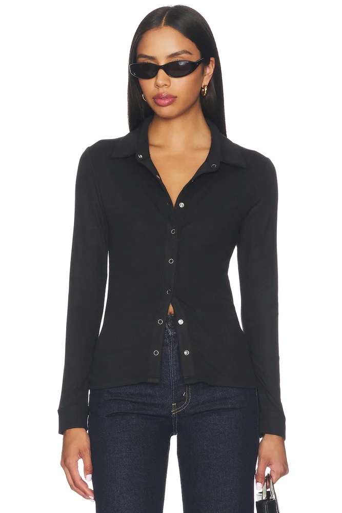 Selene Collared Top