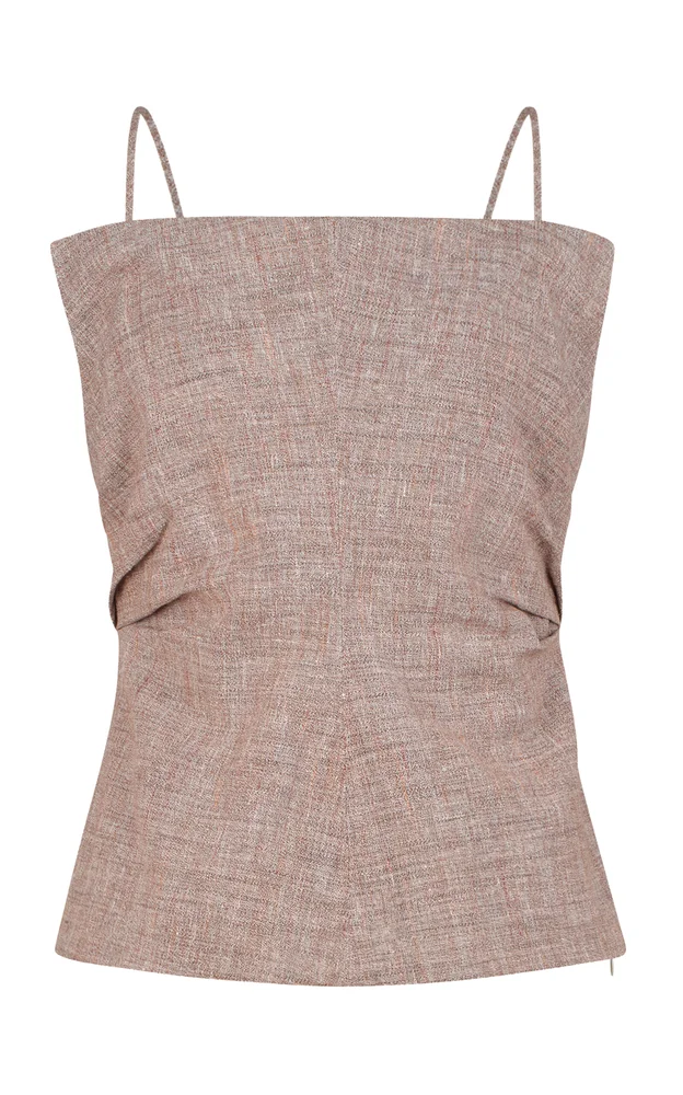 Dillane Linen-Cotton Top