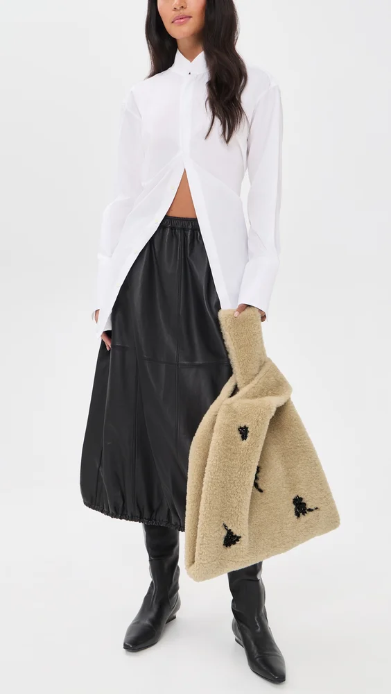 Faux Fur Shopper Bag