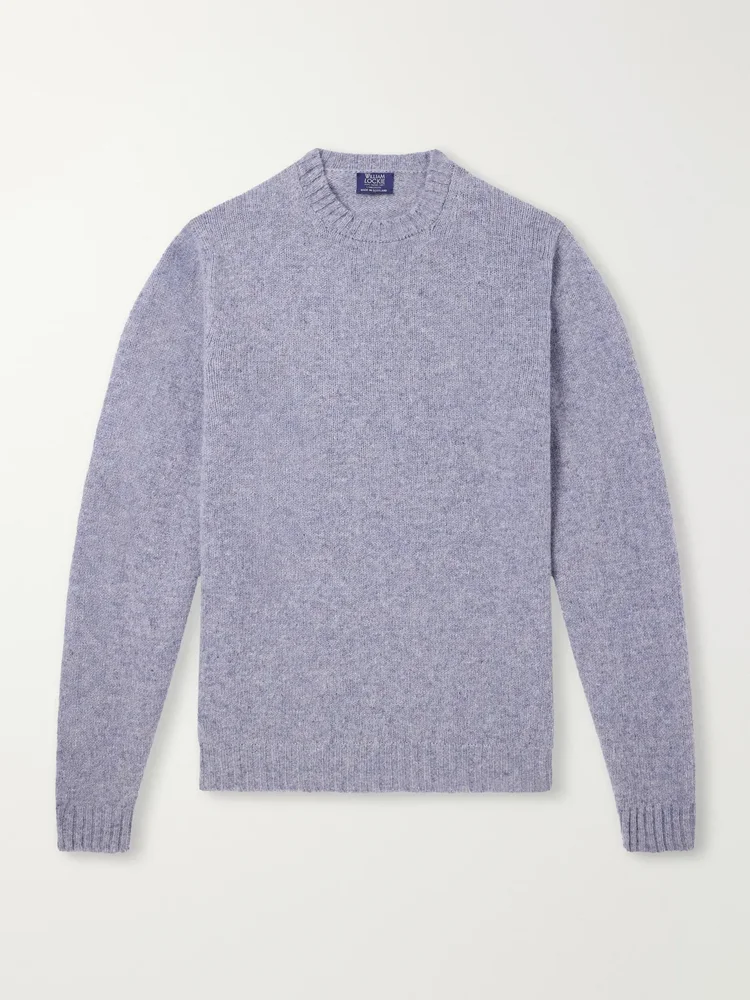 Aryan Rib-Trimmed Wool Sweater