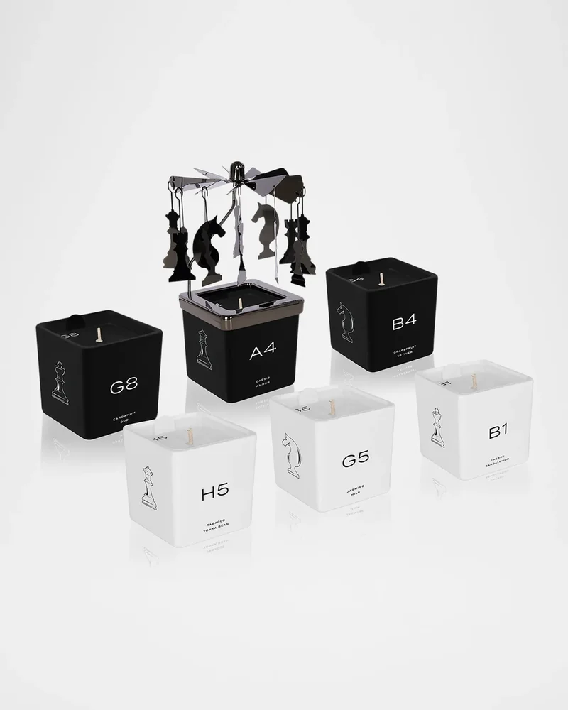 Votive Candles & Carousel Set