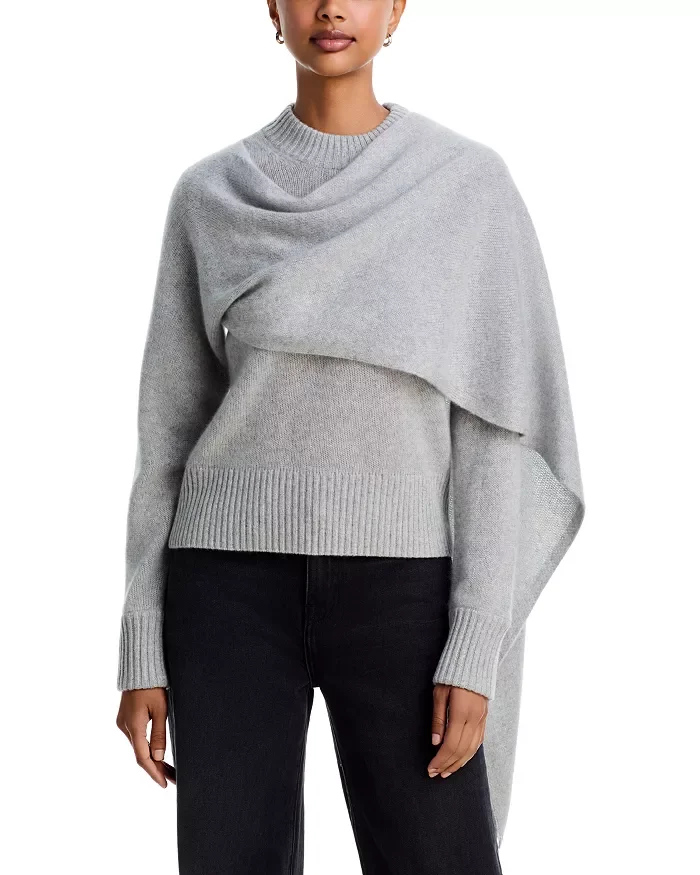 Cashmere Scarf Sweater