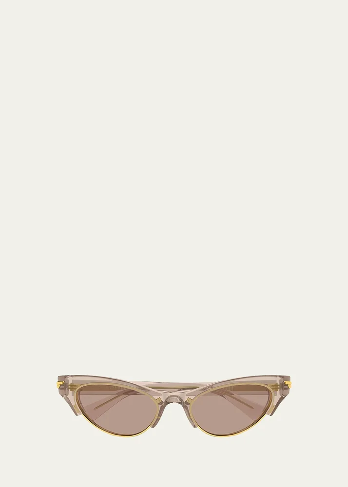 Transparent Cat Eye Sunglasses