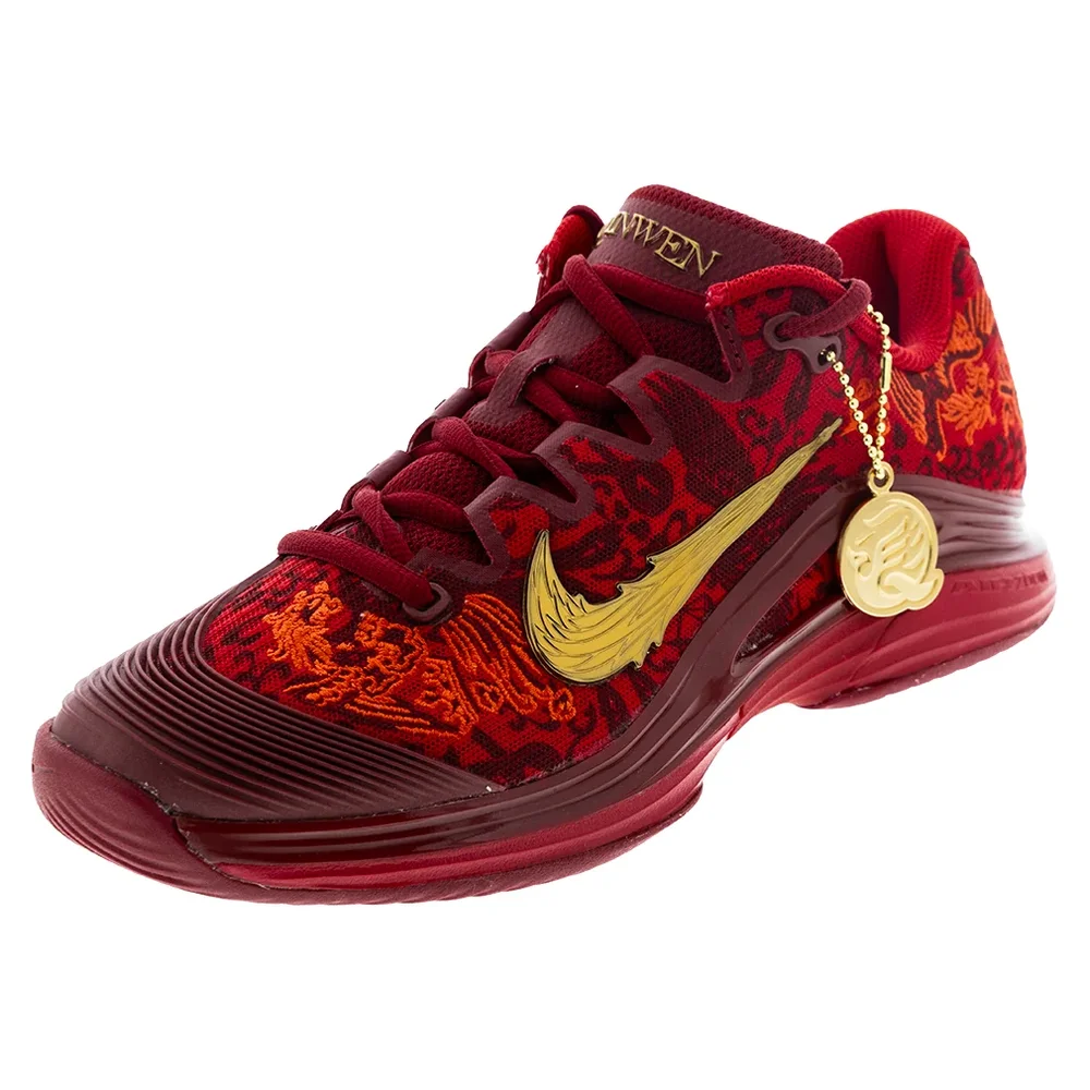 Qinwen Zheng Zoom Vapor 12 (University Red/Metallic Gold)