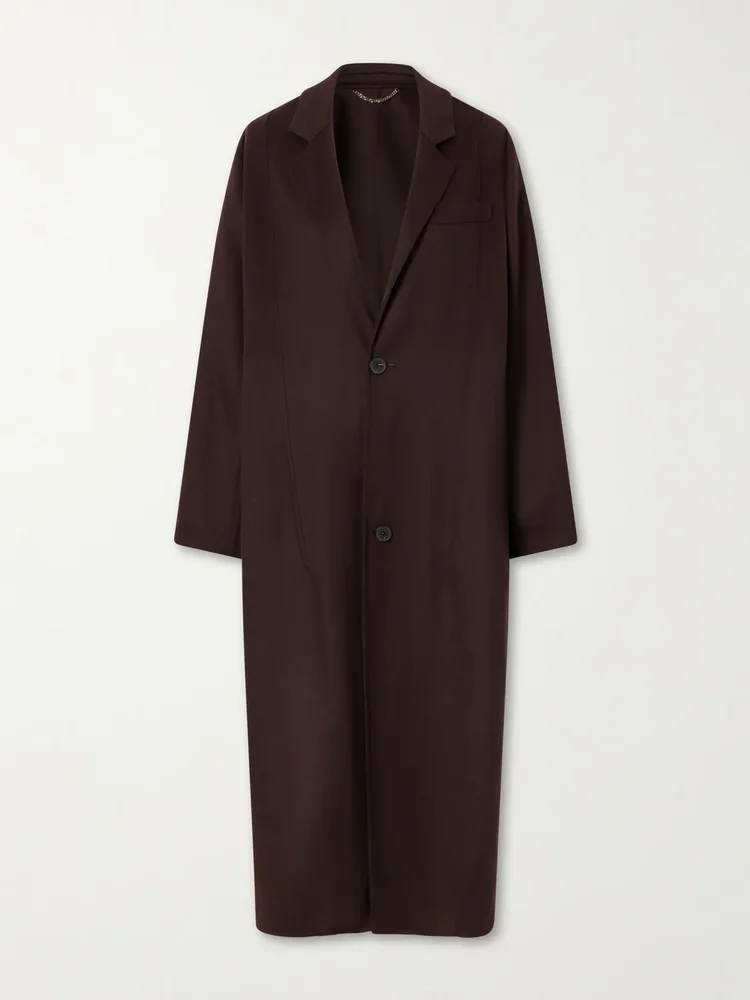 Wool-blend coat