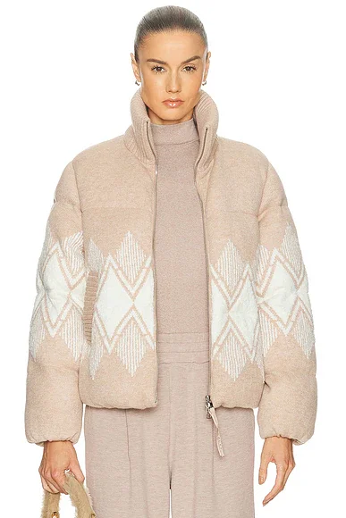 Belinda Knit Puffer Jacket