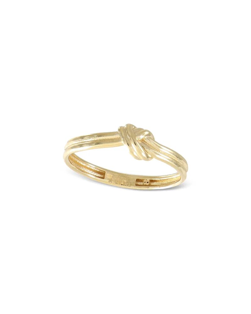 Double Knot Ring in 14K Yellow Gold