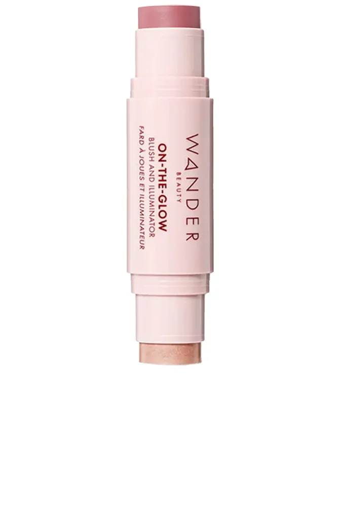 On-the-glow Blush & Illuminator in Dusk Nude Glow