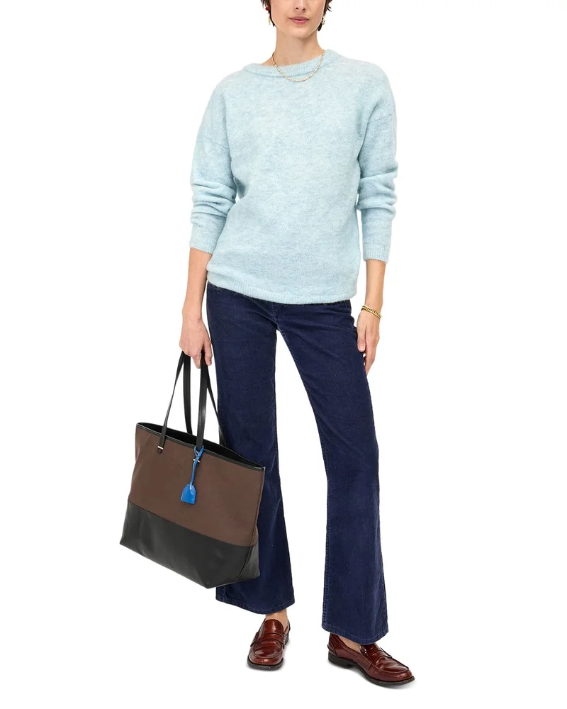 Volie Canvas & Leather Tote