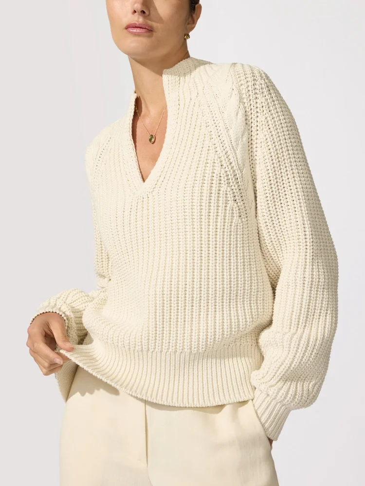 Women's Eyres Sweater in Almond | Brochu Walker