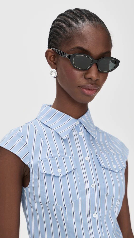 Kira Irregular Sunglasses