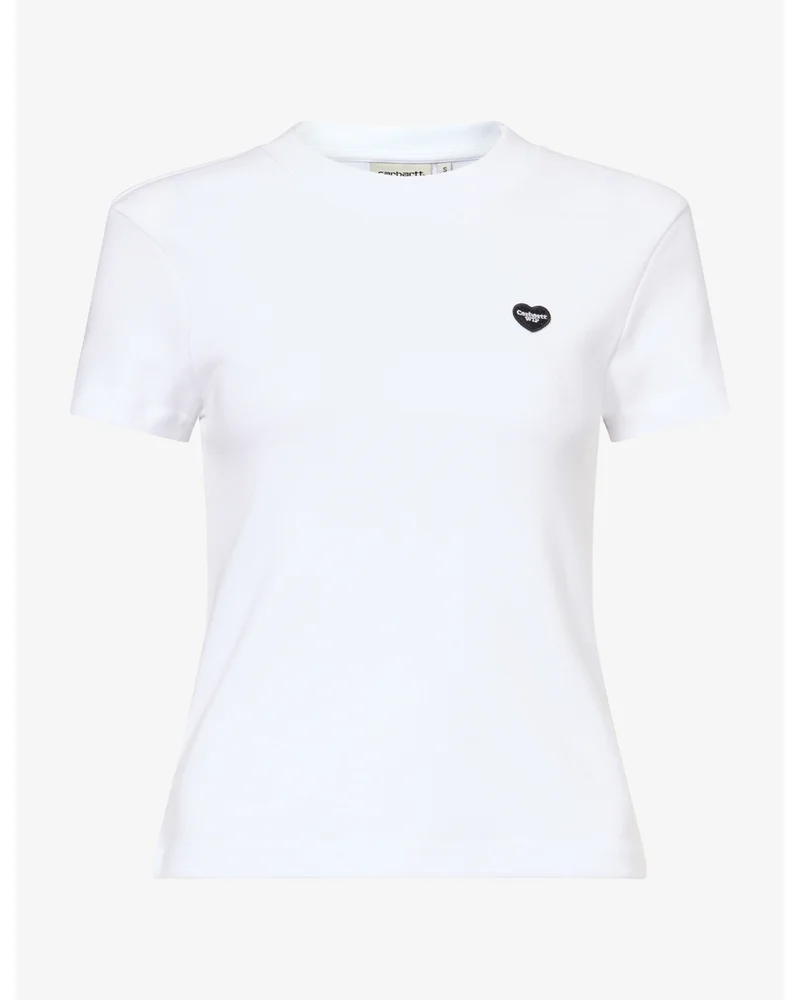 Heart-Patch Short-Sleeve Cotton-Jersey T-Shirt