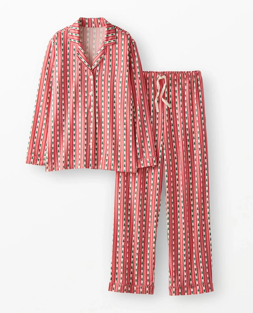 Women's Holiday Long Sleeve HannaSoft Pajama Set