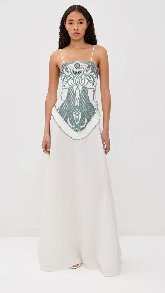 Marisa Linen Maxi Dress