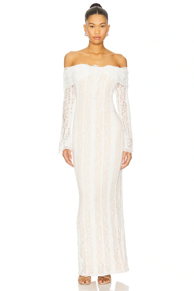Annabelle Off Shoulder Maxi