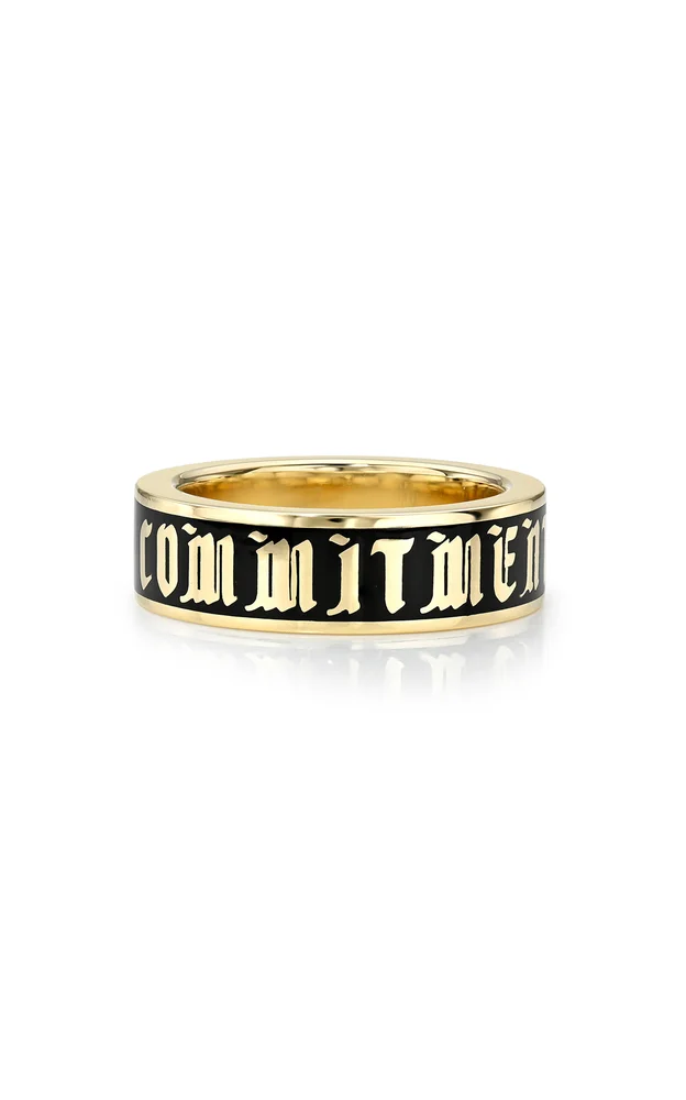 Commitment Issues 14K Yellow Gold Diamond Ring