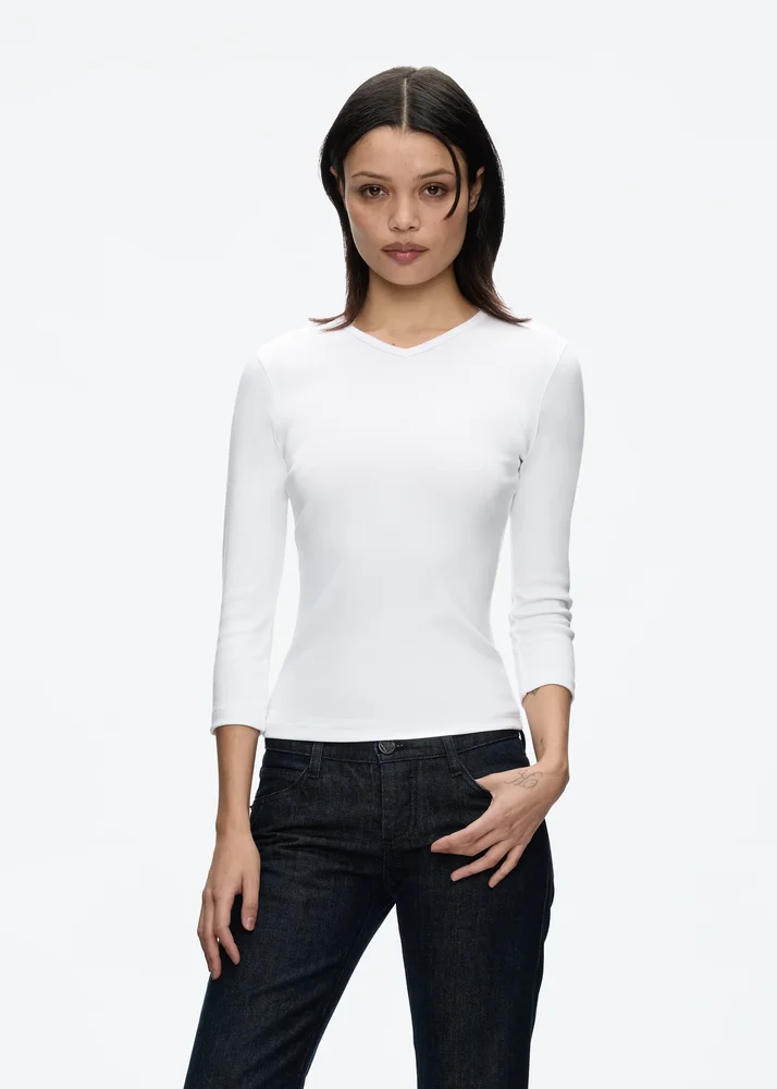 Tank Air Eternal Tee in Milk
