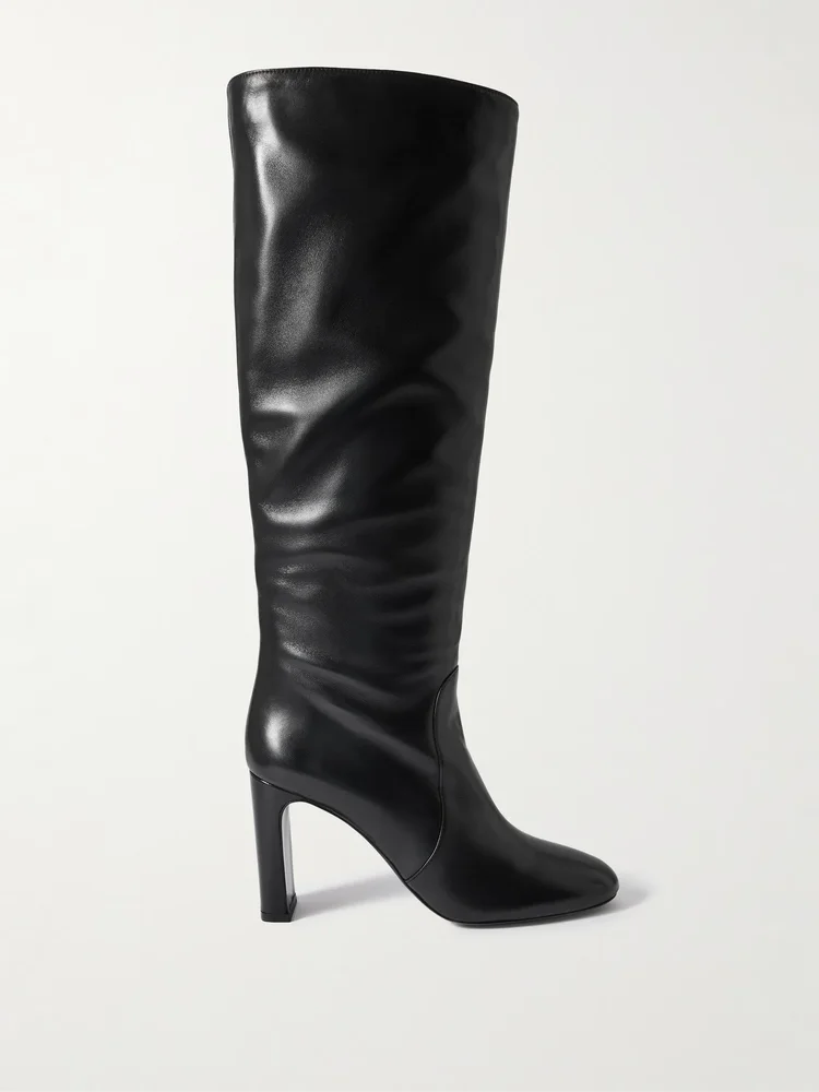 Babette Tubo leather knee boots