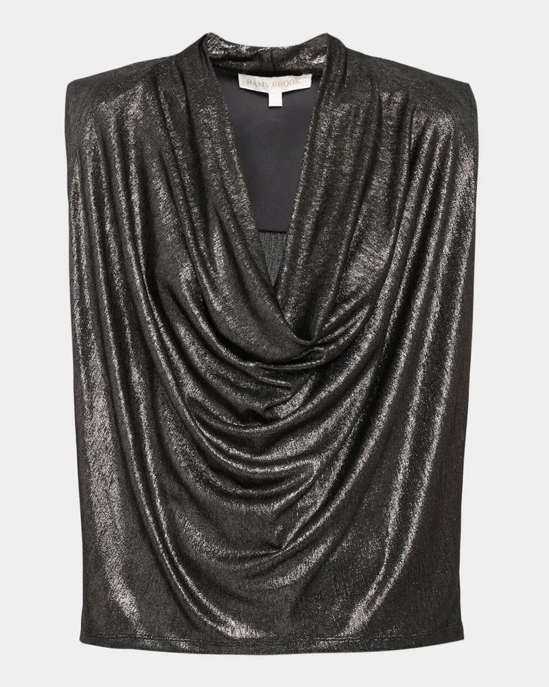 Camila Draped Sleeveless Top
