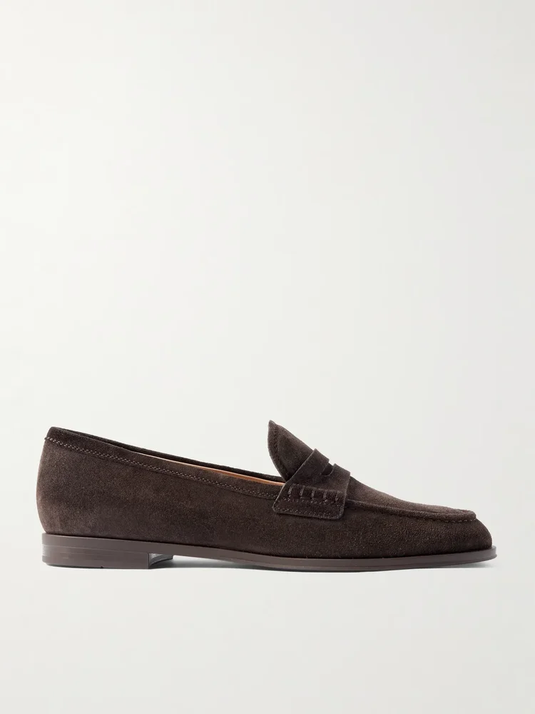 Georgie suede loafers