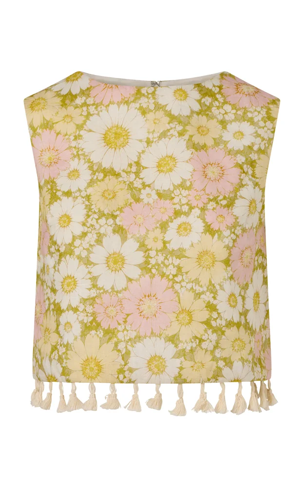 Renee Linen Top