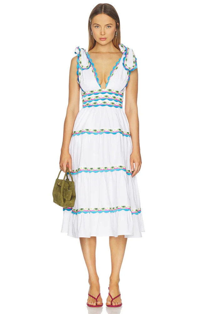 Chelili Dress White
