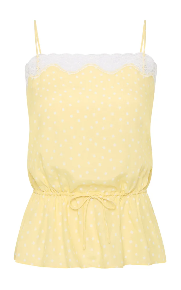 Tansy Lace-Trimmed Cami