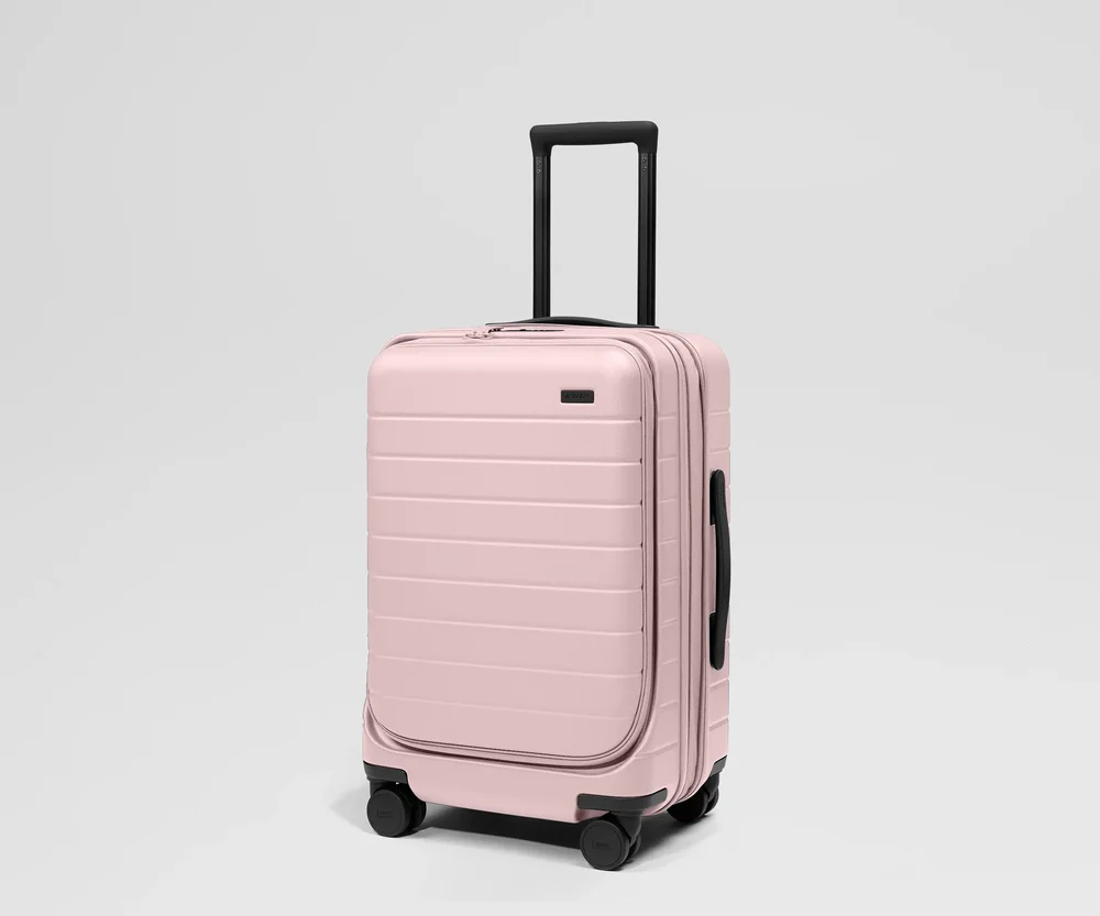 Away Topside Carry-On in Blush Pink