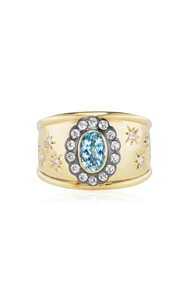 Ali Aquamarine Cigar Band