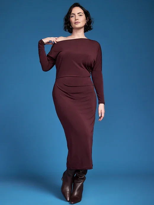 Off-The-Shoulder Maxi Dress