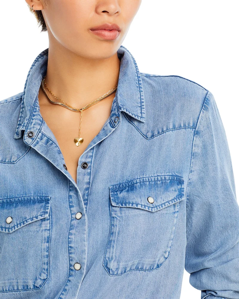 Jules western shirt in denim