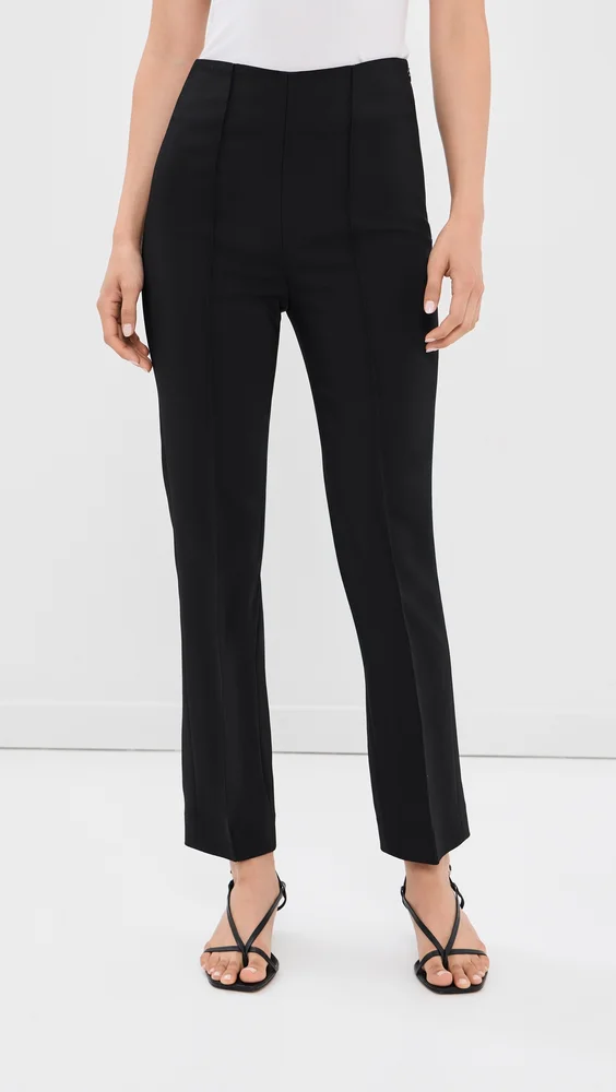 Cigarette Leg Tailored Trousers
