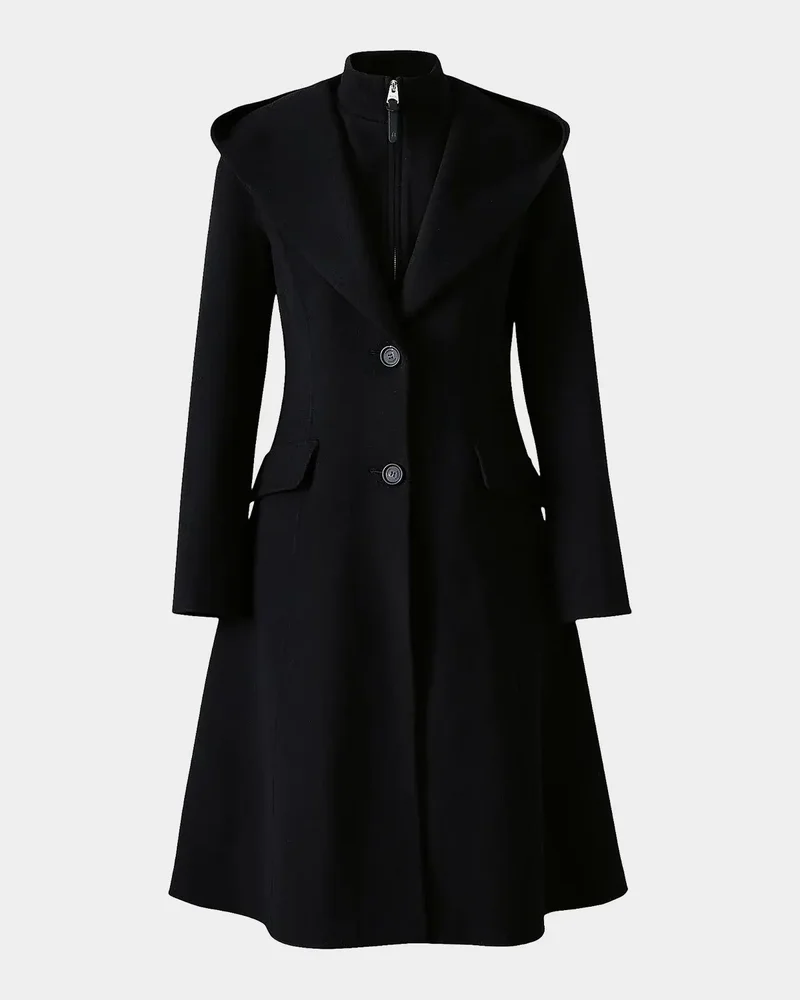 Gloria Wool Removable Bib Coat