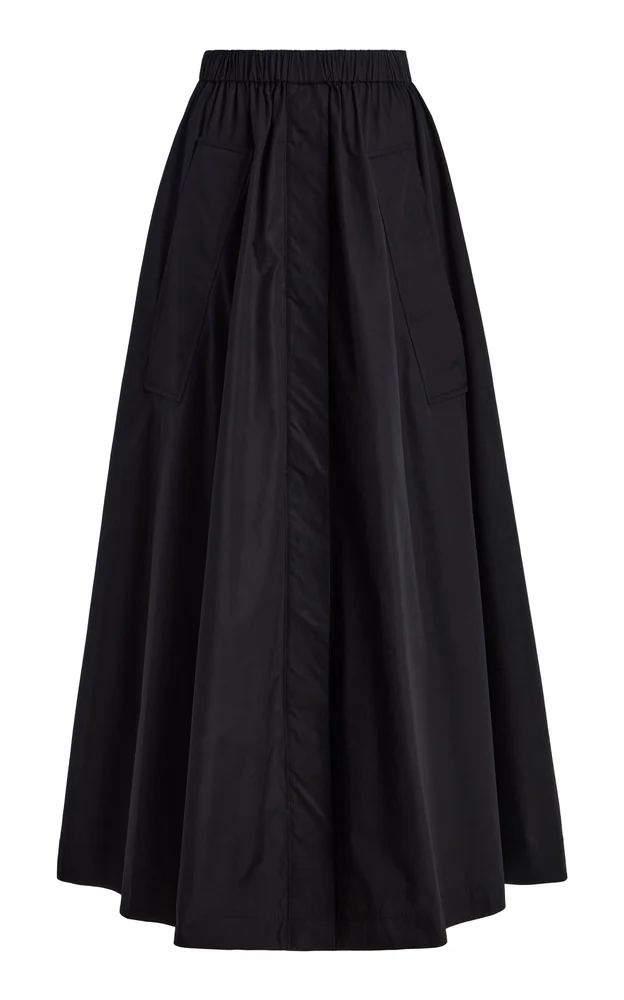 Cotton Sateen Skirt