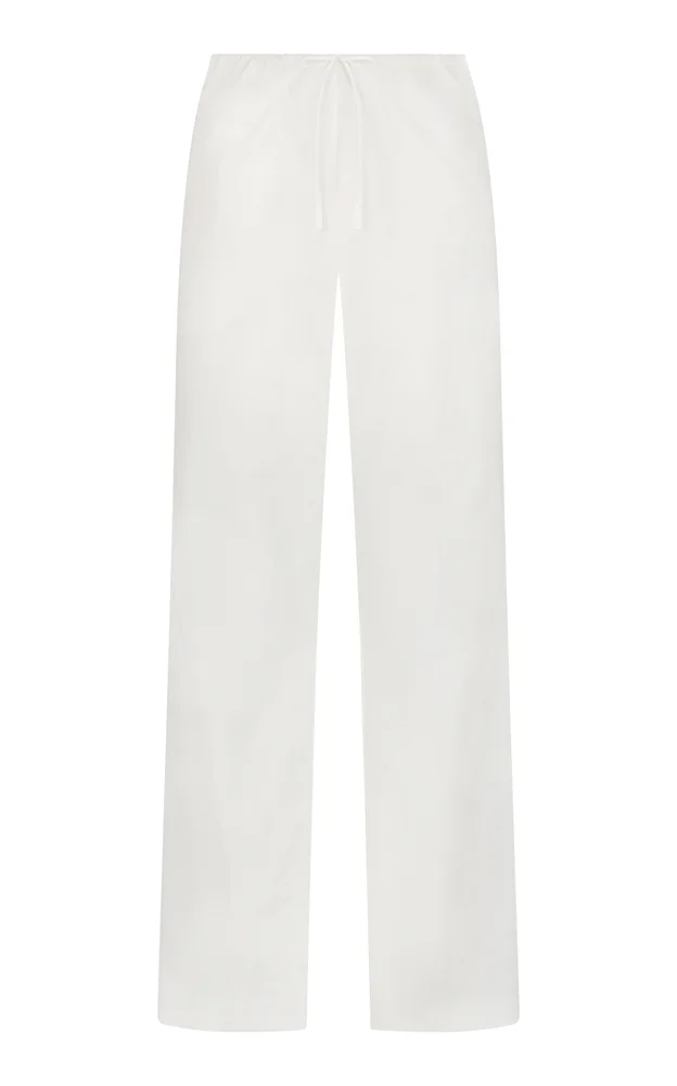 Exclusive Ledger Organic Cotton Poplin Pants