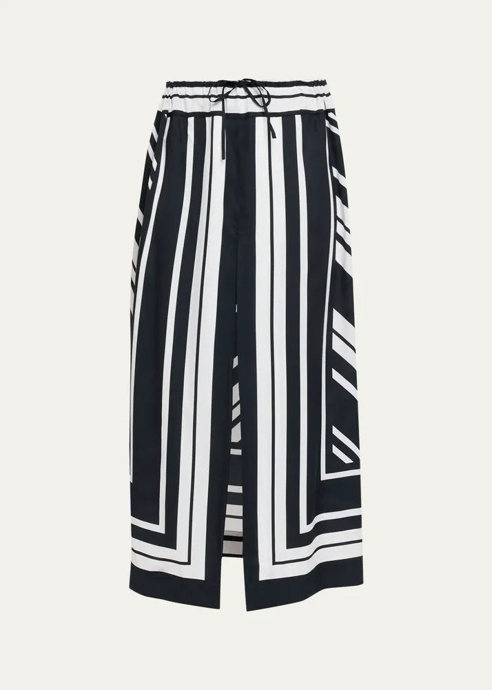 Jameson A-Line Viscose Skirt