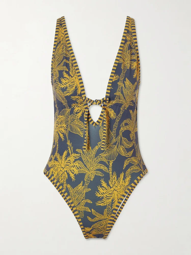 Destination printed swimsuit