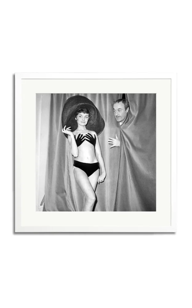 Bibelot Wearing Hand Up Framed Photography Print