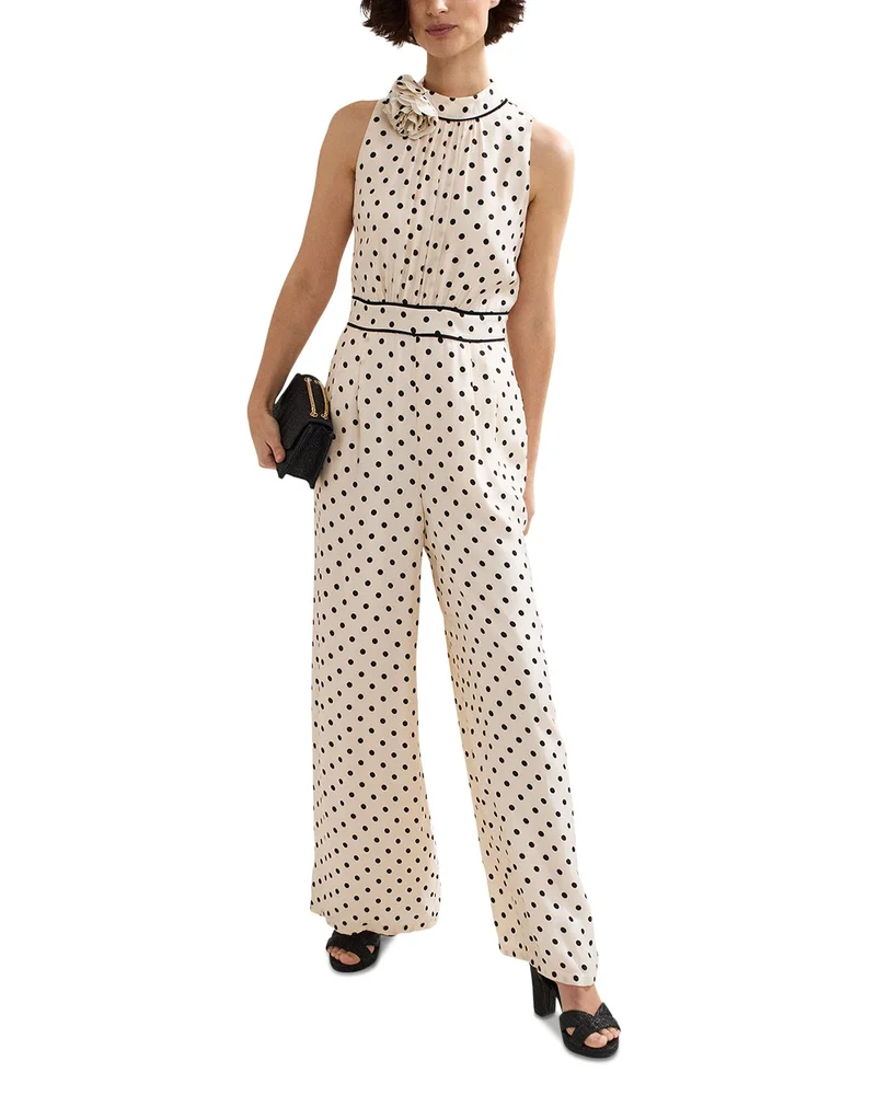 Marilee Dot Print Jumpsuit
