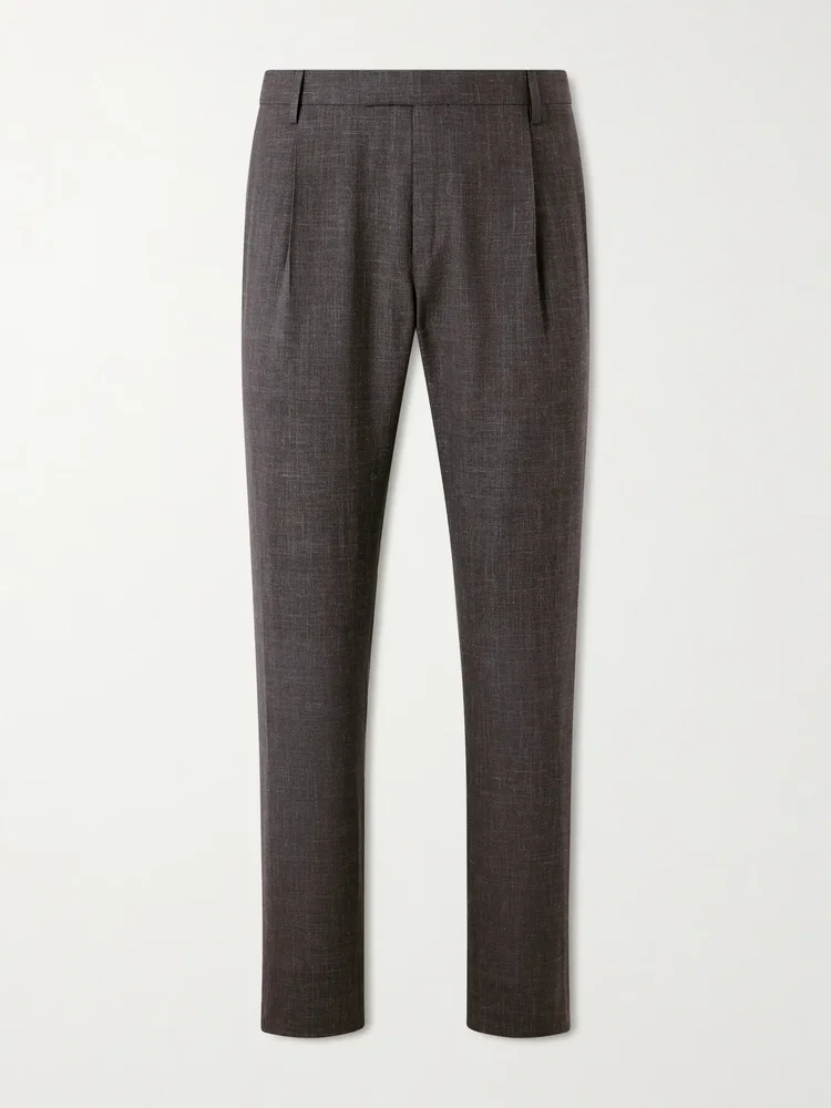 Wool-Blend Seersucker Suit Jacket