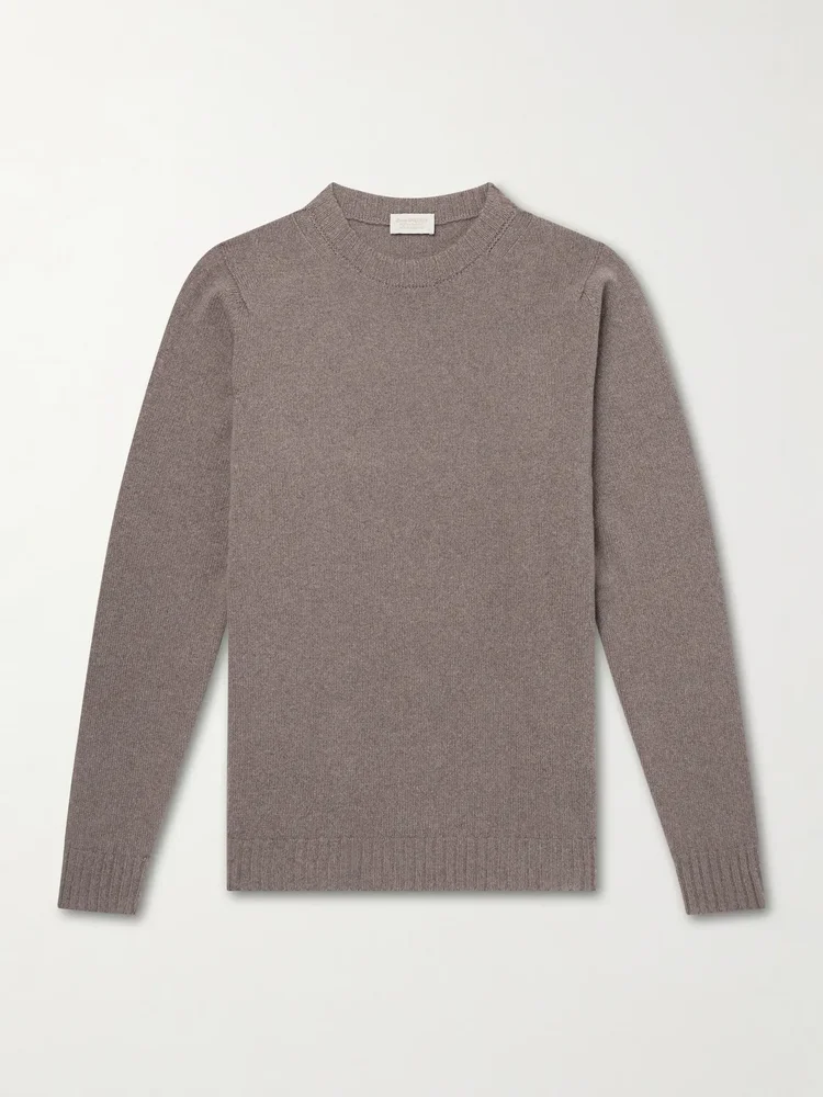 Norfolk Recycled-Cashmere and Merino Wool-Blend Sweater